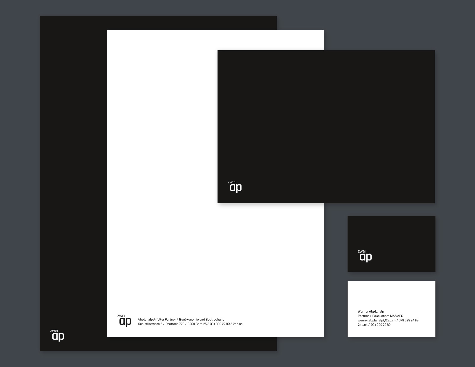 Corporate Design, Geschäftsdrucksachen 2ap