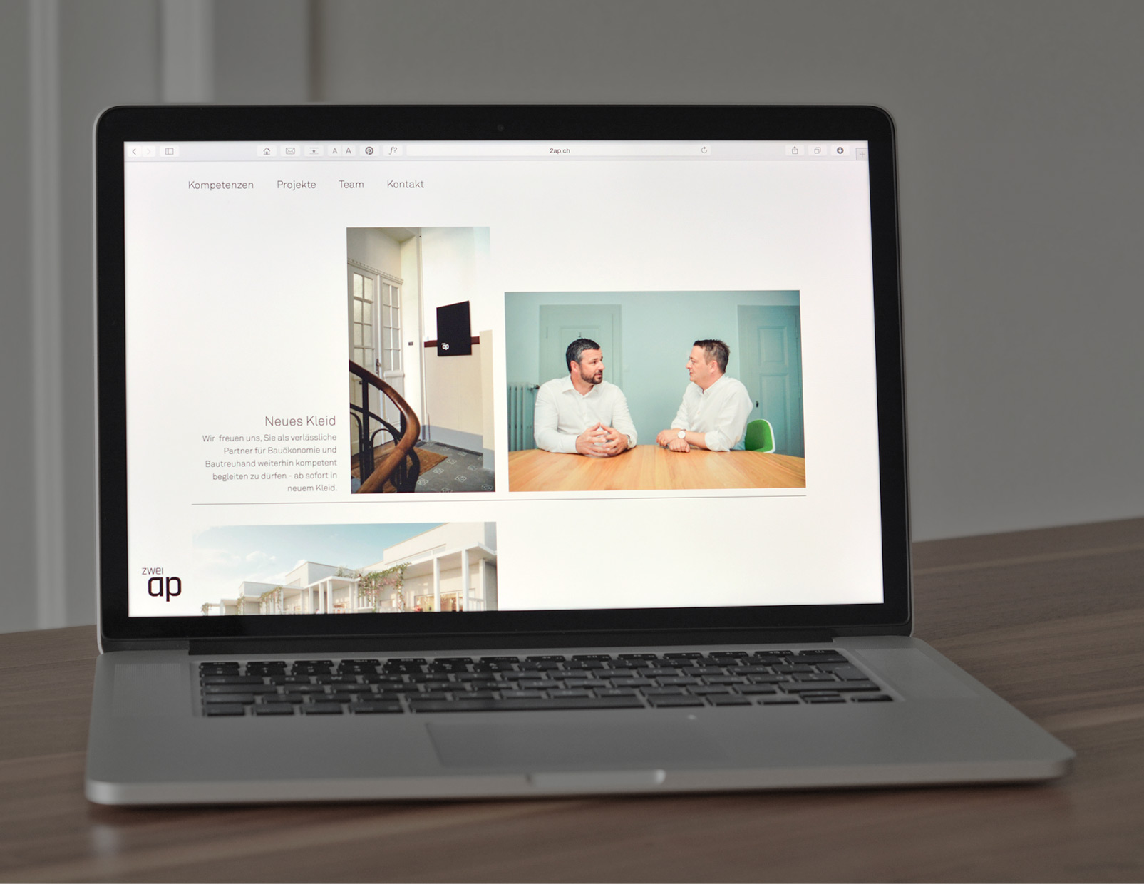 Corporate Design, Webdesign 2ap