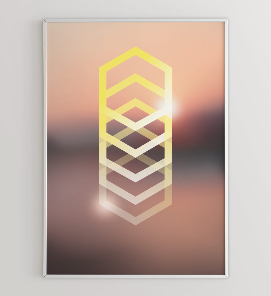 Grafik Poster, hold Bern