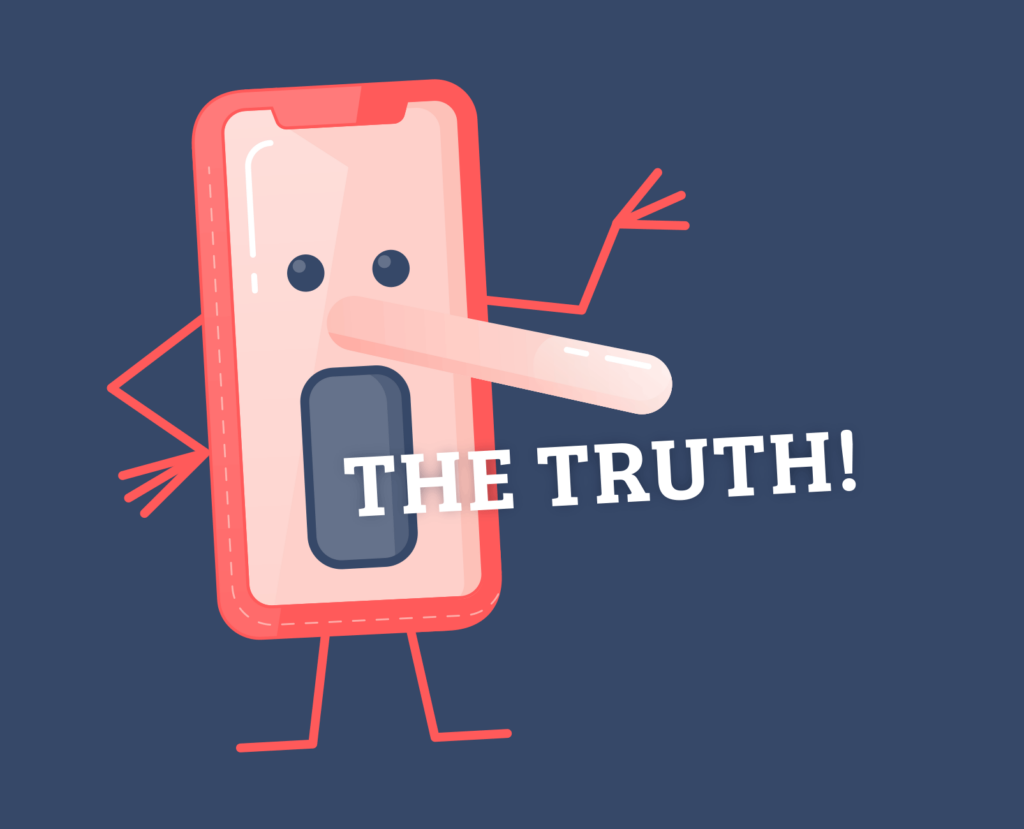 Illustration zum Thema Fake News