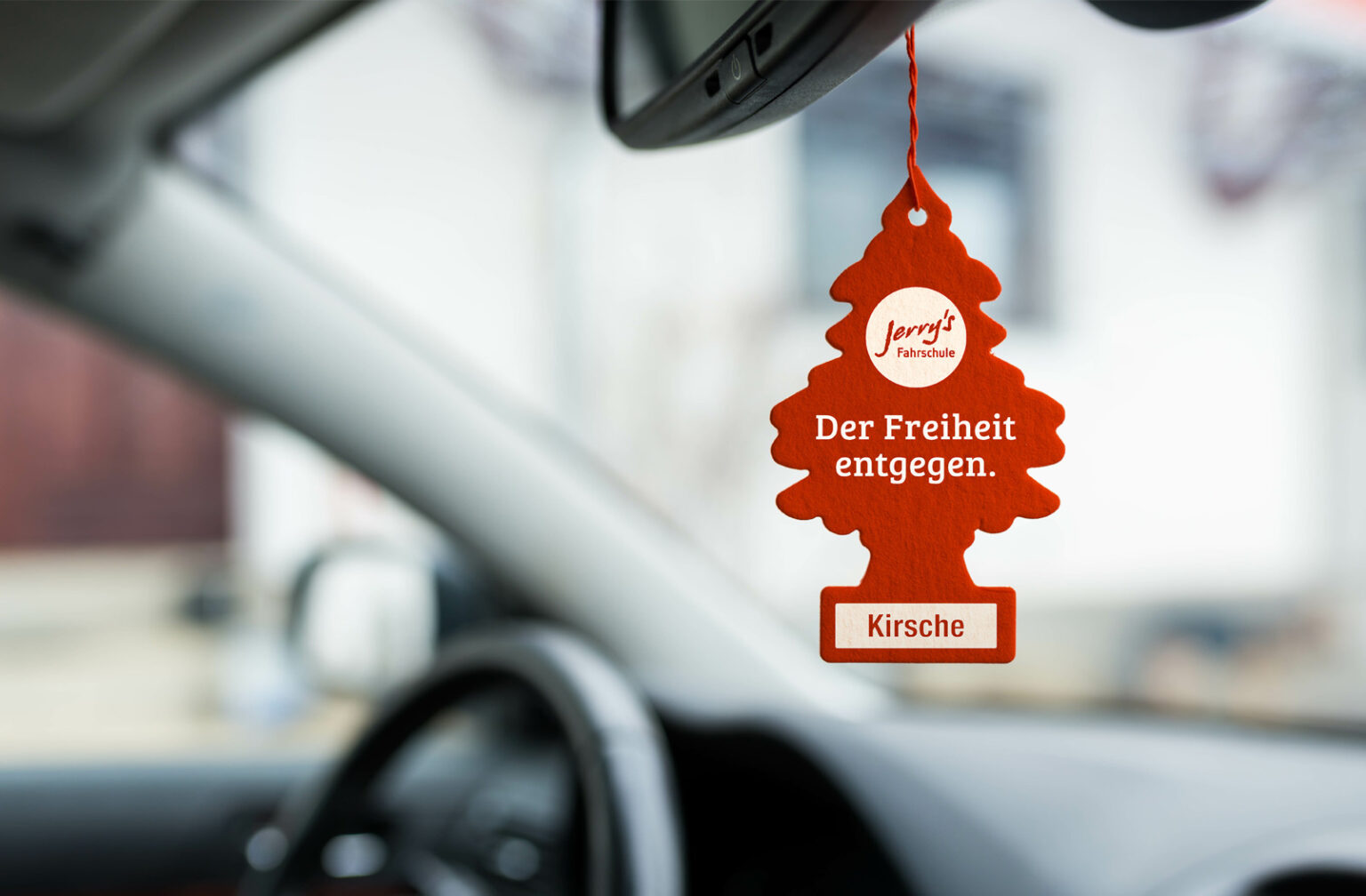 Grafikdesign für Jerrys Fahrschule