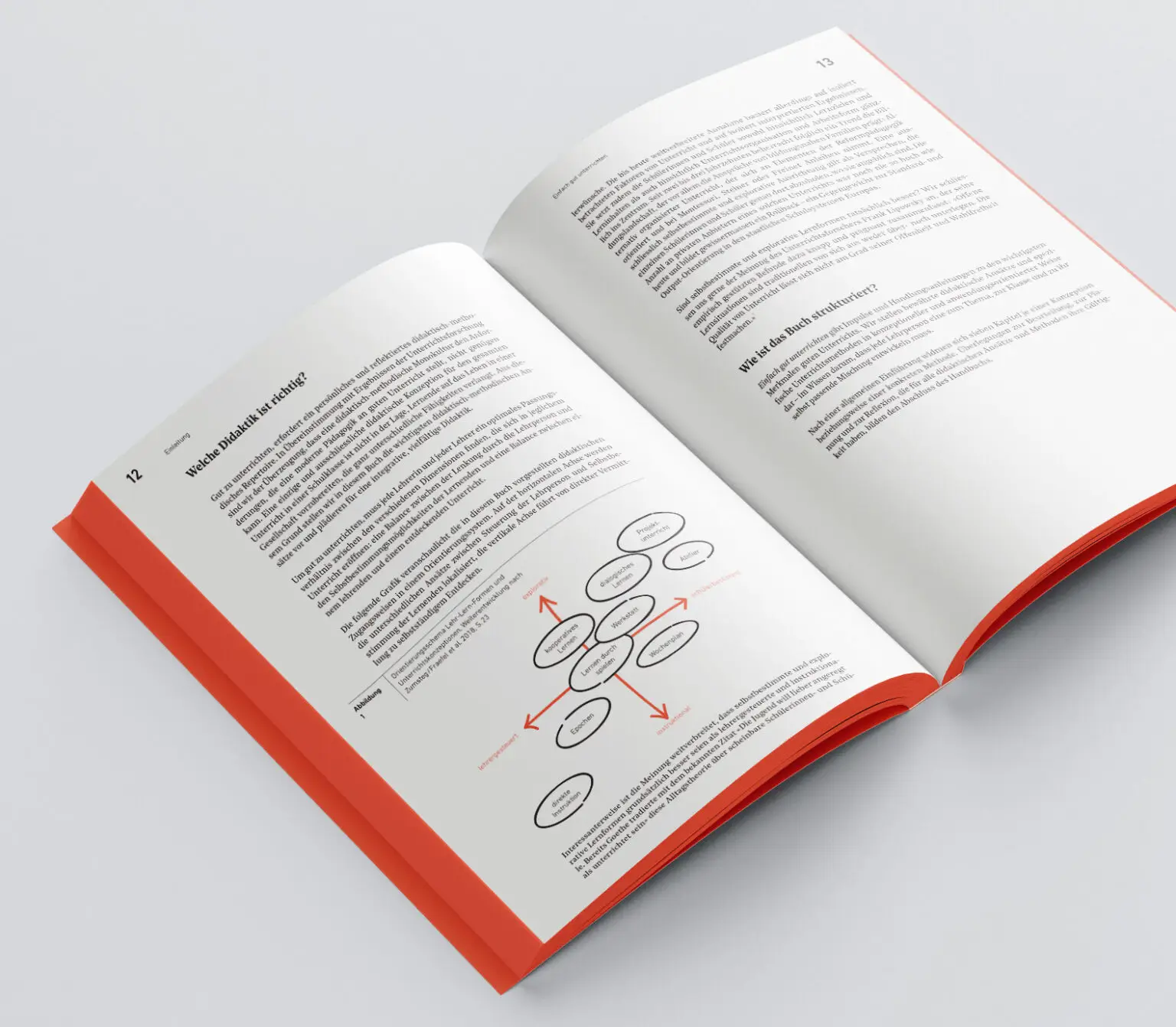 Buchcover Design mit Farbschnitt