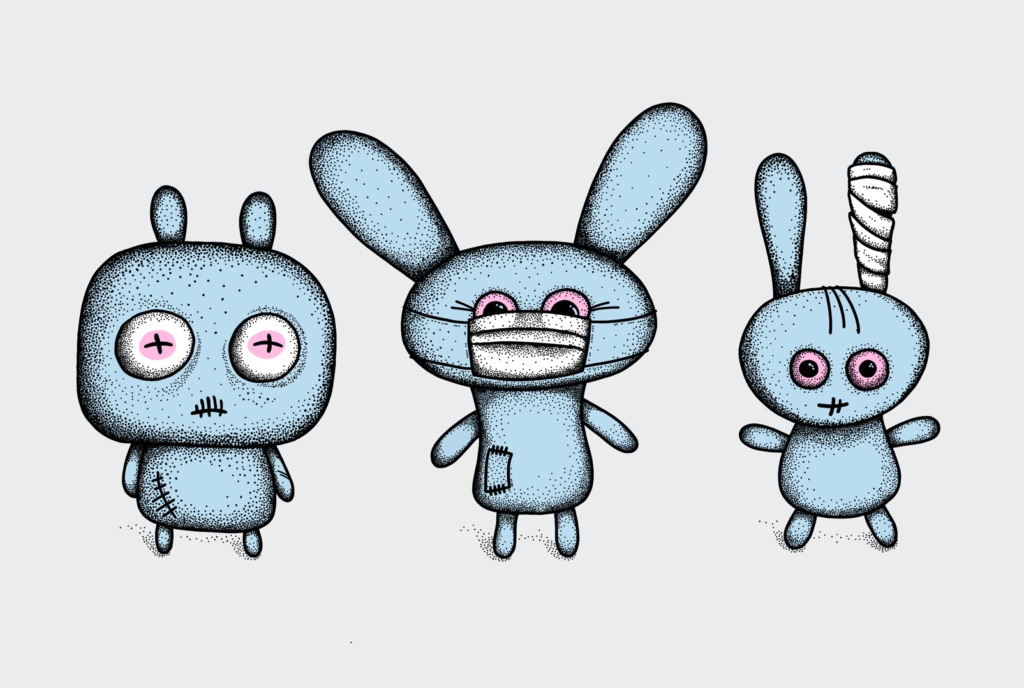 Zeichnung Crazy Pets, Bern