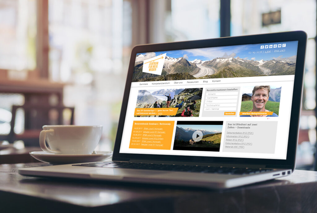 Webdesign und Benutzerführung