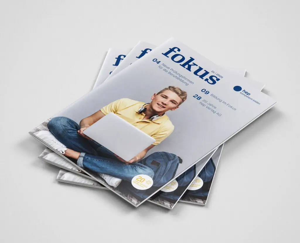 Editorial Design für Kundenmagazin «fokus»