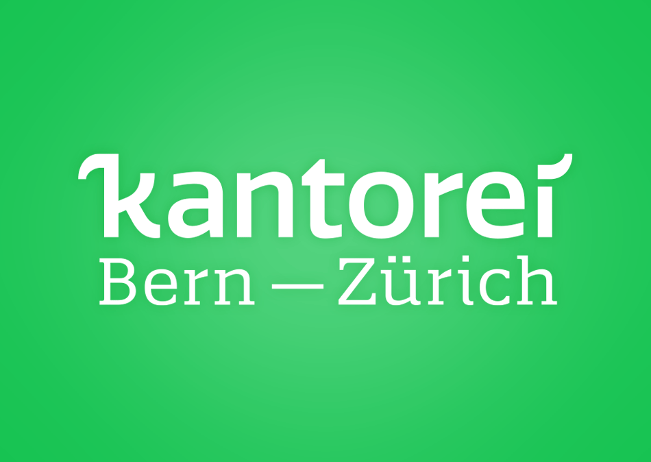 Logo, Wortmarke, Redesign Kantorei Bern