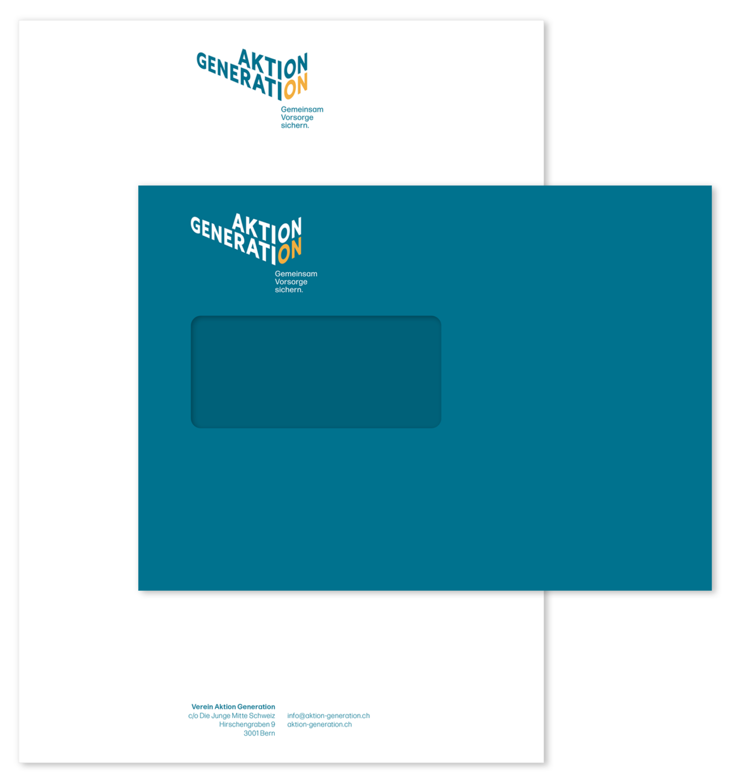 Gestaltung Briefschaft