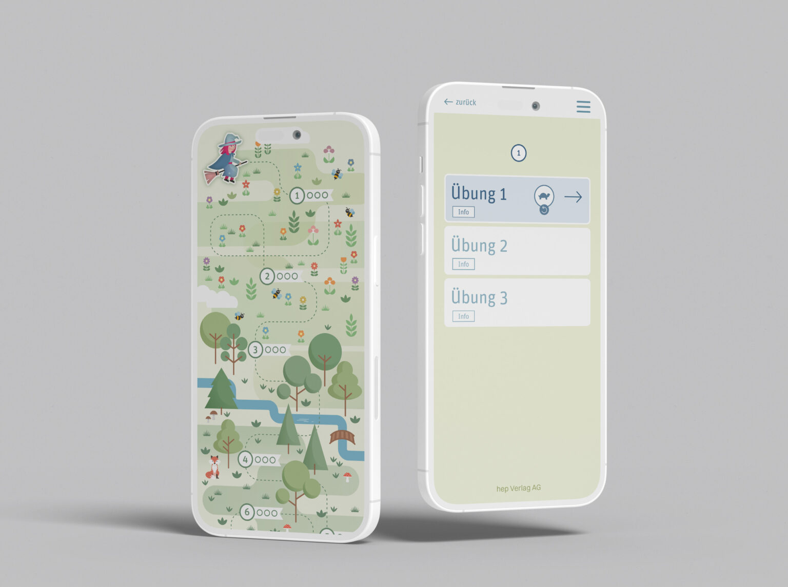 Visuelles Konzept und Illustration von «Klaro» Blitzlese-App