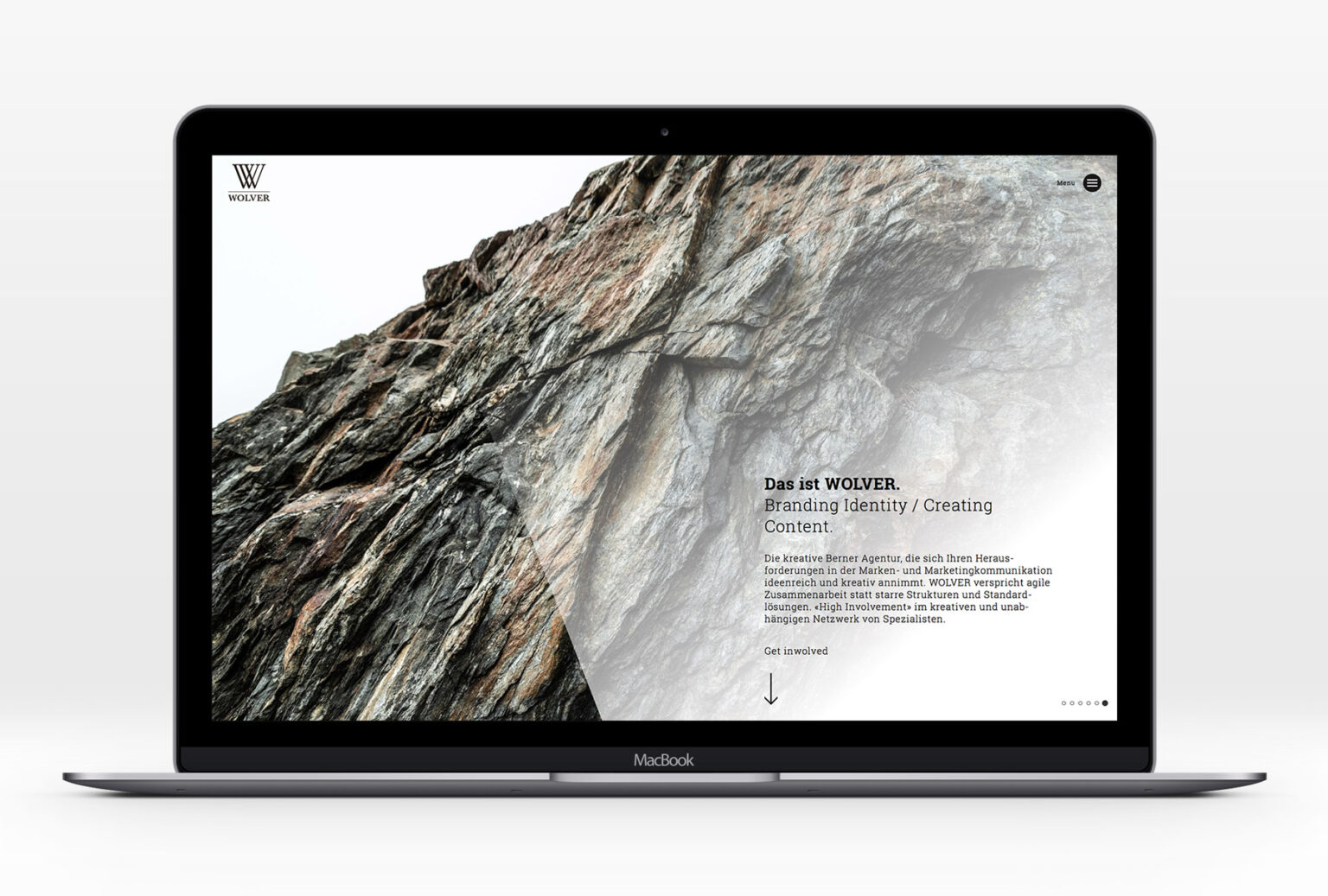 Webdesign für WOLVER